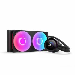 NZXT Kraken Plus RGB 240 Επεξεργαστής Ψύκτης υγρού όλα σε ένα 12 cm Μαύρος [Μαύρο] 