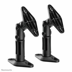 Neomounts SPEAKER-W100BLACK στήριγμα ηχείων Ανώτατο όριο, Τοίχος Πλαστικός Μαύρος [Μαύρο] 