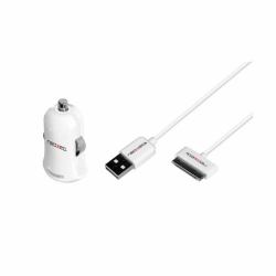 Neoxeo X250A25010 φορτιστής κινητών συσκευών Smartphone, Tablet Λευκός [Άσπρος] Αναπτήρας πούρων Αυτοκίνητο 