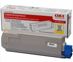 OKI 43865721 τόνερ 1 τεμάχια Πρωτότυπο Κίτρινο 