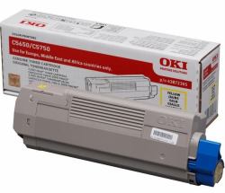 OKI 43872305 τόνερ 1 τεμάχια Πρωτότυπο Κίτρινο 