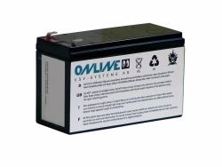 ONLINE USV-Systeme AG ONLINE USV-Systeme BCZA800 μπαταρία UPS 