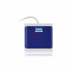 Omnikey 5023 Reader [Dark - Blue],Contactless only [13.56 - MHZ],CCID, iCLASS Seos[through Secure Element],MOQ 10 - Warranty: 24M