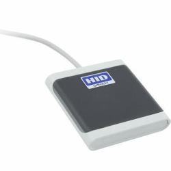 HID Identity OMNIKEY 5025 Εσωτερικός [Εσωτερικού χώρου] USB 2.0 Ανθρακίτης, Γκρι αναγνώστης έξυπνων καρτών 