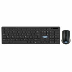 Origin Storage 920-010999-OS πληκτρολόγιο Συμπεριλαμβάνεται ποντίκι Σπίτι/Γραφείο RF Ασύρματο + USB QWERTY Αγγλικός Μαύρος [Μαύρο]  - Έκδοση UK