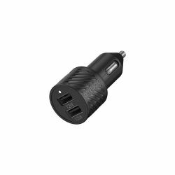 OTTERBOX CAR CHARGER 24W 2 X - USB A 12W BLACK