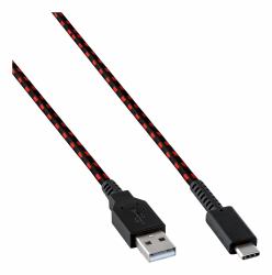 PDP 500-211-EU καλώδιο USB 2,4 m USB A USB C Μαύρος [Μαύρο], Κόκκινο 
