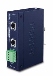 PLANET IPOE-162S διαχωριστής δικτύου PoE τροφοδοτικού Μπλε 