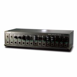 PLANET MC1500 πλαίσιο εξοπλισμού δικτύου 2.4U Μαύρος [Μαύρο] 
