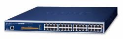 PLANET UPOE-1600G μεταγωγέας δικτύου Διαχειρίσιμος Gigabit Ethernet [10/100/1000] PoE τροφοδοτικού 1U Μπλε 