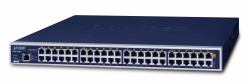 PLANET UPOE-2400G μεταγωγέας δικτύου Gigabit Ethernet [10/100/1000] PoE τροφοδοτικού Μπλε 