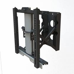 PMVmounts PMV PMVVIDEOWALL signage display mount 190,5 cm [75"] Μαύρος [Μαύρο], Άργυρος 