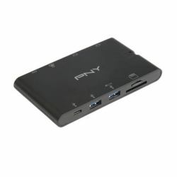 PNY A-2UF-2TC-K01-RB φορητός σταθμός σύνδεσης & προσομοιωτής θύρας Σύνδεση Μαύρος [Μαύρο] 