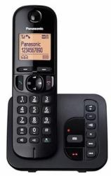 Panasonic KX-TGC220 Τηλέφωνο DECT Αναγνωριστικό καλούντος Μαύρος [Μαύρο]  - Έκδοση UK