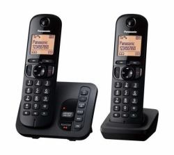 Panasonic KX-TGC222EB τηλέφωνο Τηλέφωνο DECT Αναγνωριστικό καλούντος Μαύρος [Μαύρο]  - Έκδοση UK