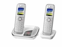 Panasonic KX-TGJ322 Τηλέφωνο DECT Αναγνωριστικό καλούντος Λευκός [Άσπρος]  - ξένη έκδοση
