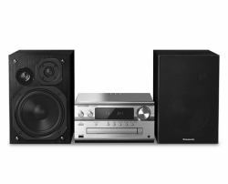 Panasonic SC-PMX94EG-S οικιακό σύνολο ήχου Οικιακή μικροσυσκευή ήχου 120 W Μαύρος [Μαύρο], Άργυρος 