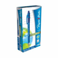 Papermate FlexGrip Ultra RT Μπλε Πτυσσόμενο στυλό Clip-on ballpoint Μέσαίο 12 τεμάχια 