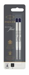 Parker 1950372 ανταλλακτικό στυλό Μέσαίο Μαύρος [Μαύρο] 2 τεμάχια 