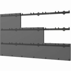 Peerless LEDUNVS-6X6 βάση προβολής σήμανσης 68,6 cm [27"] Μαύρος [Μαύρο] 