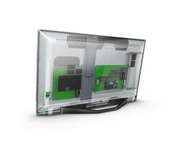 Philips 24HFL3014P/12 τηλεόραση 61 cm [24"] HD Μαύρος [Μαύρο], Διαφανής 250 cd/m² 