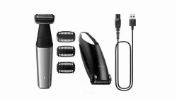 Philips BODYGROOM Series 5000 BG5021/15 ξυριστική μηχανή σώματος Μαύρος [Μαύρο], Άργυρος 