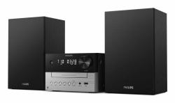 Philips TAM3205M2 οικιακό σύνολο ήχου Οικιακή μικροσυσκευή ήχου 20 W Μαύρος [Μαύρο], Άργυρος 