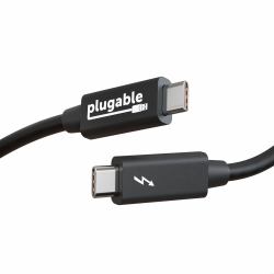 Plugable Technologies TBT-TRAN Thunderbolt καλώδιο 2 m 20 Gbit/s Μαύρος [Μαύρο] 