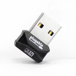 Plugable Technologies USB-WIFINT σημείο πρόσβασης WLAN 408 Mbit/s Μαύρος [Μαύρο] 