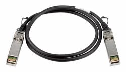 Plusoptic DACSFP-10G-3M-PLU InfiniBand & Καλώδιο Οπτικών Ινών SFP+ DAC Μαύρος [Μαύρο] 
