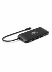 Port Designs 901913 κατανεμητής διεπαφών USB 2.0 Type-C 5000 Mbit/s Μαύρος [Μαύρο] 