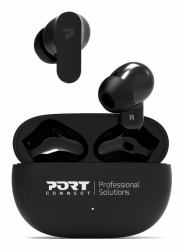 Port Designs PORT Connect 912007 ακουστικό κεφαλής & ακουστικό κεφαλής με μικρόφωνο Ακουστικά Ασύρματος Στο εσωτερικό του αυτιού Κλήσεις/Μουσική Bluetooth Μαύρος [Μαύρο] 
