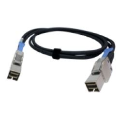 QNAP CAB-SAS05M-8644 καλώδιο Serial Attached SCSI [SAS] 0,5 m Μαύρος [Μαύρο] 