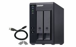 QNAP TR-002 αποθηκευτικά περιβλήματα μονάδων αποθήκευσης Πλαίσιο HDD/SSD Μαύρος [Μαύρο] 2.5/3.5" 