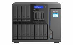 QNAP TS-1655 NAS Tower Intel Atom® C5125 8 GB DDR4 0 TB QNAP Turbo System Μαύρος [Μαύρο] 