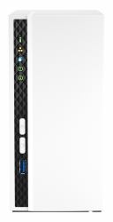 QNAP TS-233 NAS & διακομιστής αποθήκευσης Tower ARM Cortex-A55 2 GB 0 TB QNAP QTS Λευκός [Άσπρος] 