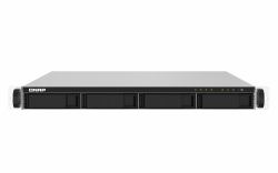 QNAP TS-432PXU-RP NAS Rack [1U] Annapurna Labs Alpine AL-324 2 GB DDR4 0 TB Μαύρος [Μαύρο] 