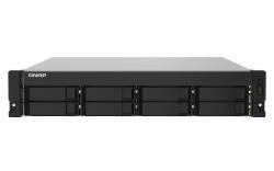QNAP TS-832PXU-RP NAS Rack [2U] Annapurna Labs AL324 4 GB DDR4 0 TB QNAP Turbo System Μαύρος [Μαύρο] 