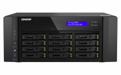 QNAP TS-h1290FX NAS Tower EPYC 7302P 128 GB DDR4 0 TB QuTS hero Μαύρος [Μαύρο] 