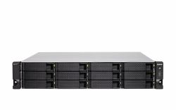 QNAP TS-H1886XU-RP-R2 NAS Rack [3U] Intel® Xeon® D D-1622 32 GB DDR4 0 TB QuTS hero Μαύρος [Μαύρο], Γκρι 