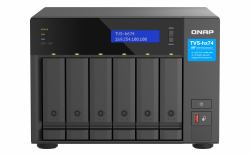 QNAP TVS-H674 NAS Tower Intel® Core™ i5 i5-12400 32 GB DDR4 0 TB QuTS hero Μαύρος [Μαύρο] 
