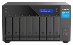 QNAP TVS-h874 NAS Tower Intel® Core™ i5 i5-12400 32 GB DDR4 0 TB QuTS hero Μαύρος [Μαύρο] 