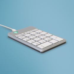 R-Go Tools RGOCONMWDWH αριθμητικό πληκτρολόγιο Laptop USB Λευκός [Άσπρος]  - Γερμανική έκδοση