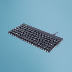 R-Go Tools RGOCOUSWDBL πληκτρολόγιο USB QWERTY Αγγλικά Η.Π.Α. Μαύρος [Μαύρο]  - Γερμανική έκδοση
