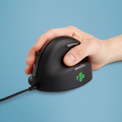 R-Go Tools RGOHE ποντίκι Γραφείο Δεξιού χεριού USB Τύπου-A Οπτικός 2400 DPI 