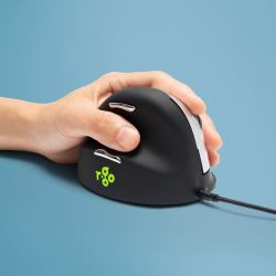 R-Go Tools RGOHELE ποντίκι Αριστερού χεριού USB Τύπου-A Οπτικός 2400 DPI 