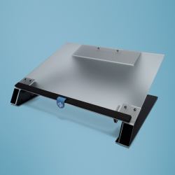 R-Go Tools RGORIDOFA θήκη εγγράφων Ακρυλικό Μαύρος [Μαύρο], Γκρι 
