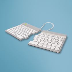 R-Go Tools RGOSBNDWLWH πληκτρολόγιο Γραφείο Bluetooth QWERTY Σκανδιναβικός Λευκός [Άσπρος]  - Γερμανική έκδοση