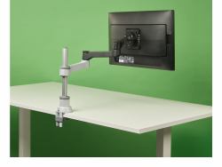 R-Go Tools RGOVLZE4SI βάση & στήριγμα οθόνης 81,3 cm [32"] Γραφείο Μαύρος [Μαύρο], Άργυρος 