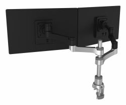 R-Go Tools RGOVLZE4TWSI βάση & στήριγμα οθόνης 81,3 cm [32"] Γραφείο Μαύρος [Μαύρο], Άργυρος 
